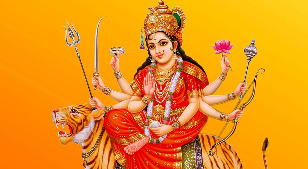 बडा दशैंको तेश्रो दिनः आज माता चन्द्रघण्टाको पूजाआजा गरिंदै
